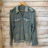 Waffle Knit Shacket