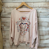 Oversized Graphic Sweatshirt