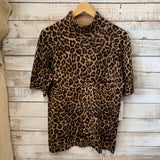NEW SS Leopard Print Cashmere Sweater 1