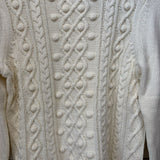 NEW Mock Neck Cable Knit Sweater