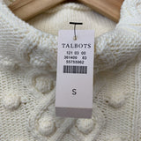 NEW Mock Neck Cable Knit Sweater