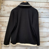 NEW Nylon Trim Knit Pullover