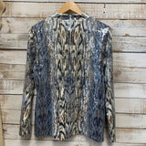 Sequin Animal Print LS 1