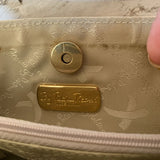 Vintage Leather Chain Strap Tote
