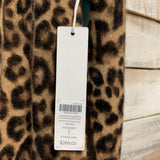 NEW Animal Print Cashmere Cardigan 1