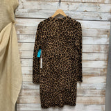 NEW Animal Print Cashmere Cardigan 1
