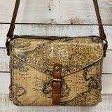 Avellino European Map Crossbody