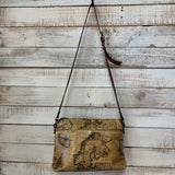 Avellino European Map Crossbody