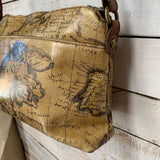 Avellino European Map Crossbody